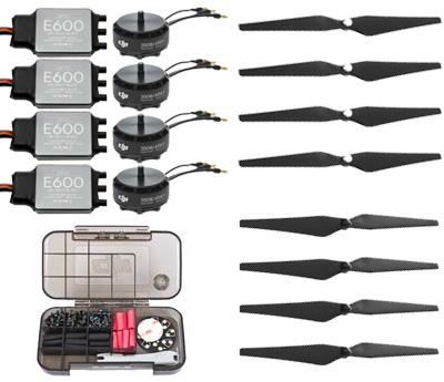 DJI E600 на 4 ротора (моторы, регуляторы, винты) DJI E600 на 4 ротора (моторы