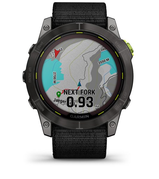 Умные часы Garmin Enduro 2 Sapphilar Solar Carbon Grey